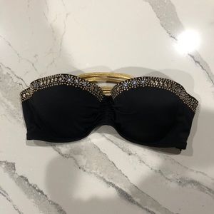 Victoria Secret bandeau swim top